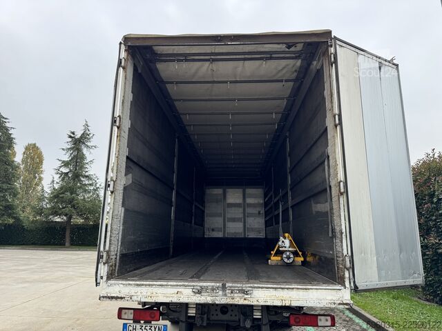 Samochód ciężarowy z plandeką typu platforma Renault Premium 360