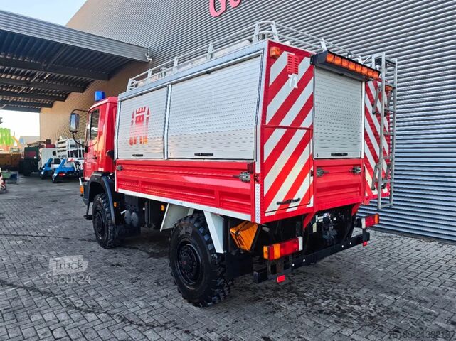 Hasičský vůz MAN 8.153 4x4 Rotzler Winch!