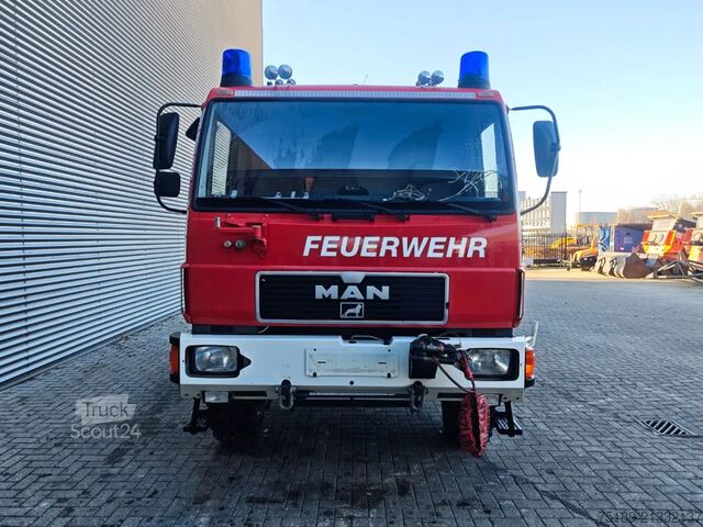Hasičský vůz MAN 8.153 4x4 Rotzler Winch!