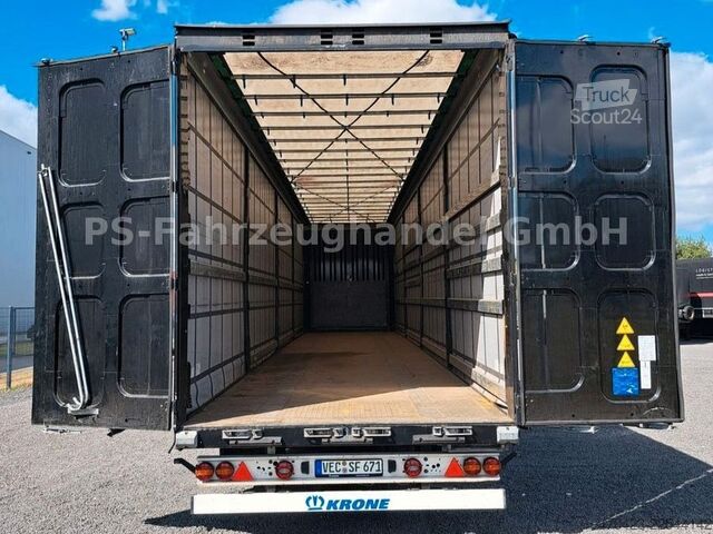 Odprta polprikolica s ponjavo KRONE SDP 27*Mega*LiftA*HubDach*Edscha