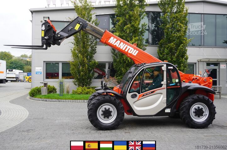 Teleiekrāvēji Manitou MT 730 H/ 7 m reach/ 3 t / height 190 cm