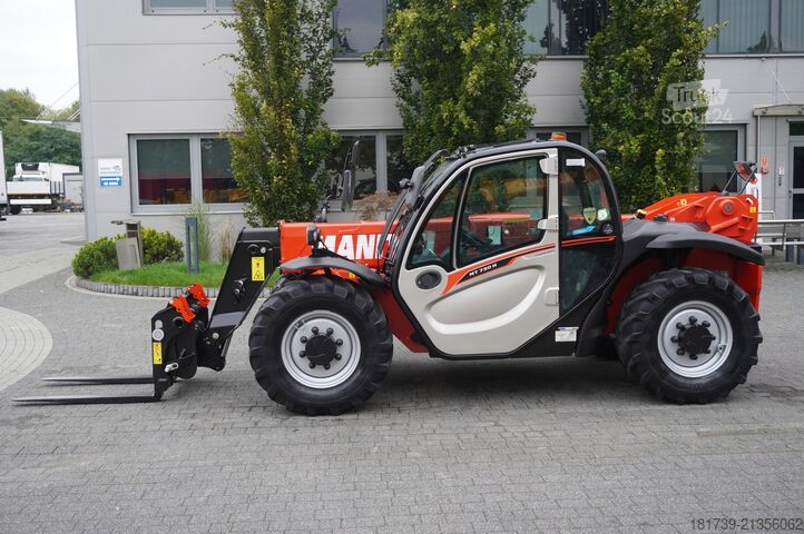 Teleiekrāvēji Manitou MT 730 H/ 7 m reach/ 3 t / height 190 cm