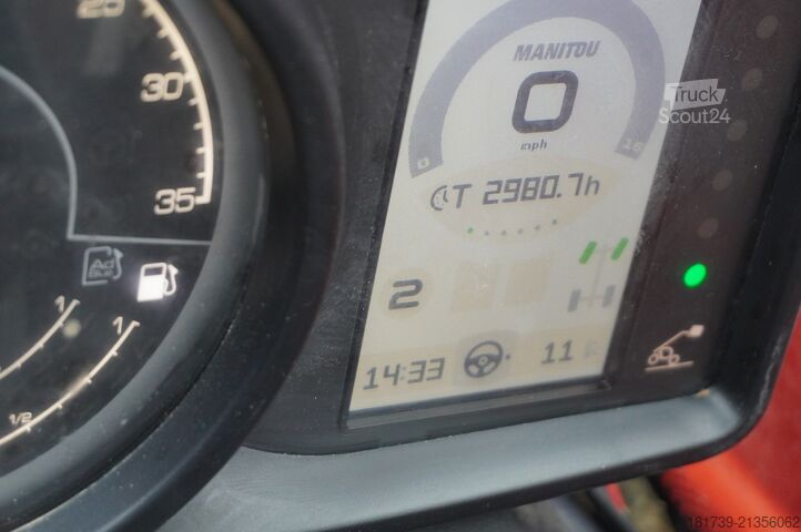 Teleiekrāvēji Manitou MT 730 H/ 7 m reach/ 3 t / height 190 cm