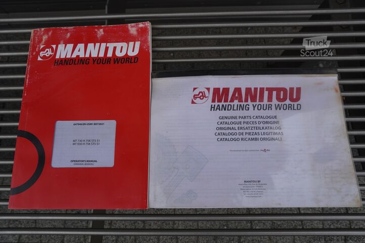 Teleiekrāvēji Manitou MT 730 H/ 7 m reach/ 3 t / height 190 cm