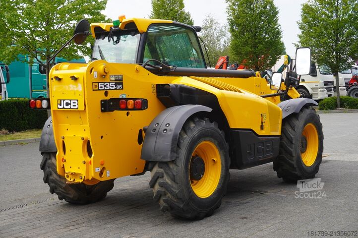 Telelader JCB 535-95 / 3.5 T / range 9.5 m / joystick