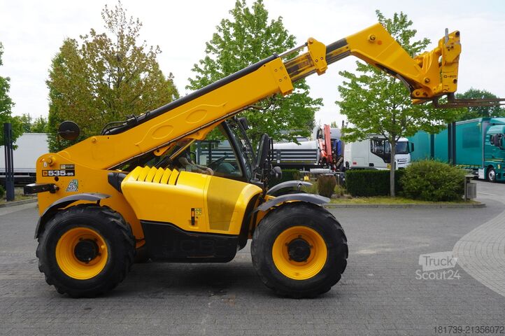 Telelader JCB 535-95 / 3.5 T / range 9.5 m / joystick