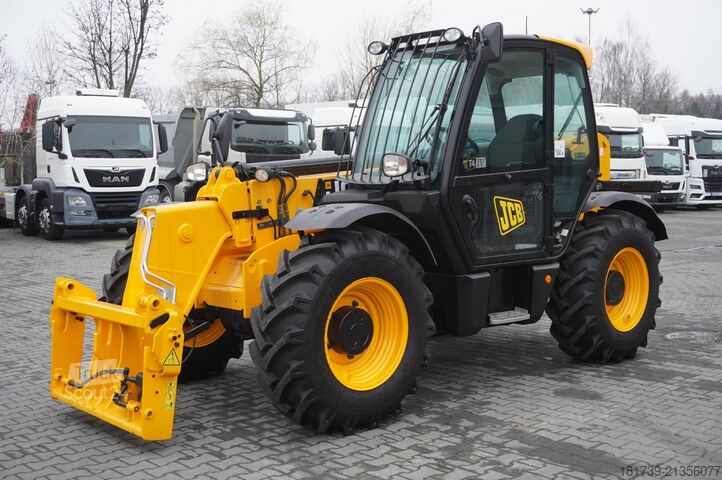 Telelader JCB 535-95 / 3.5 T / range 9.5 m / joystick