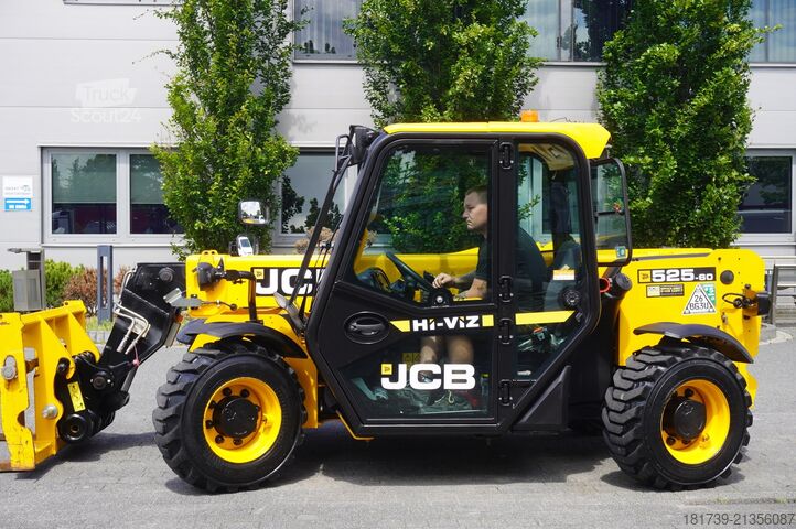 Teleskoplader JCB 525-60T5 / 2022 / 860 MTH! / joystick