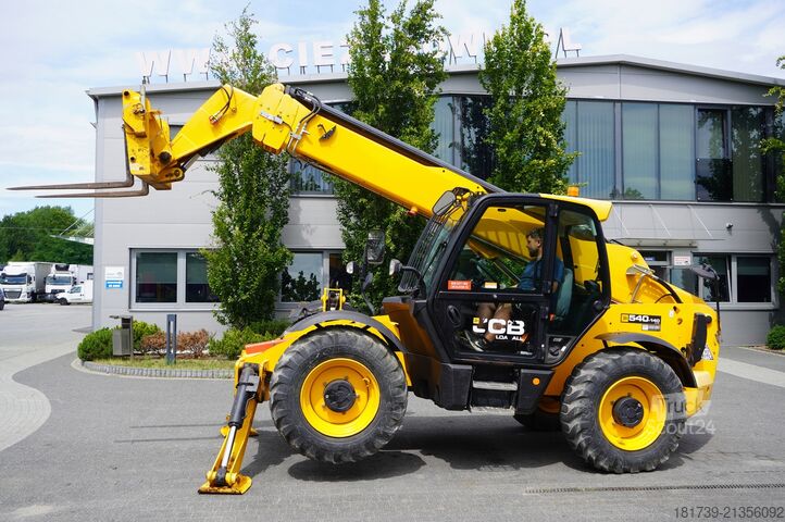 Telelader JCB 540-140 telescopic loader / 14 m range