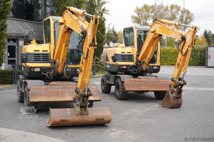 حفارة بعجلات Hyundai Robex 55W-9 Wheeled Excavator 5.5t / 2pc