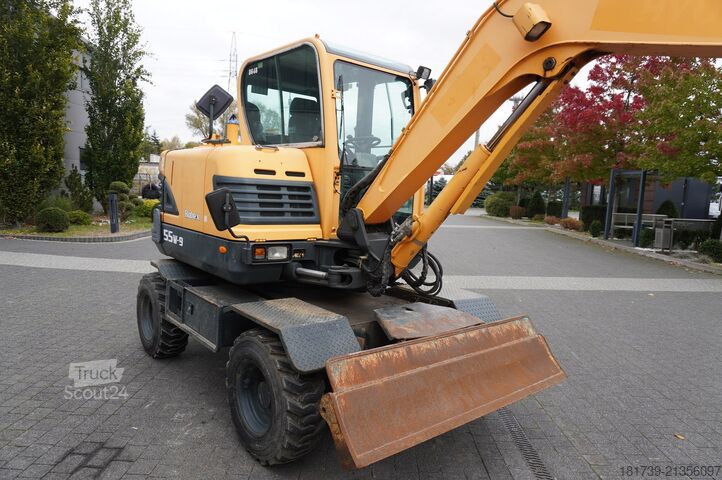 حفارة بعجلات Hyundai Robex 55W-9 Wheeled Excavator 5.5t / 2pc