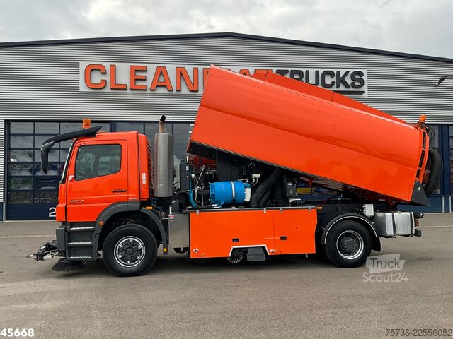 Veegmachine Mercedes-Benz Axor 1833 4x4 Schörling SORF Schienenreinigungs...
