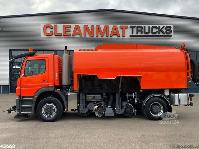 Veegmachine Mercedes-Benz Axor 1833 4x4 Schörling SORF Schienenreinigungs...