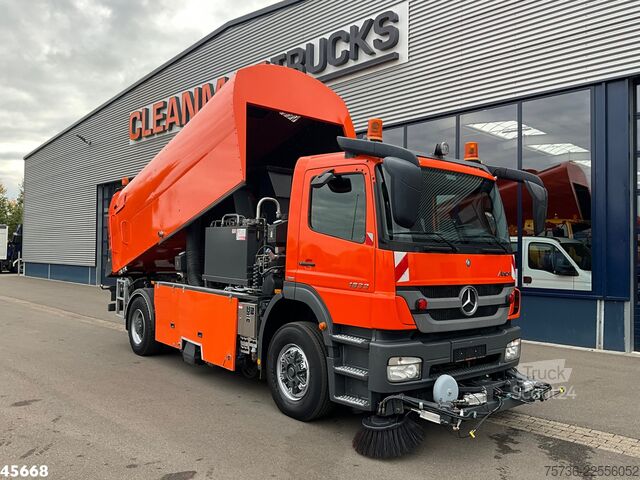 Veegmachine Mercedes-Benz Axor 1833 4x4 Schörling SORF Schienenreinigungs...