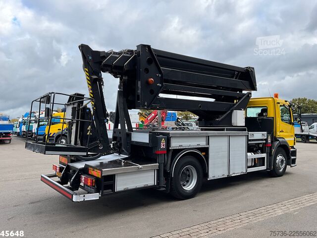 Підйомна платформа Mercedes-Benz Axor 1828 GSR 32 Meter hoogwerker met Jib