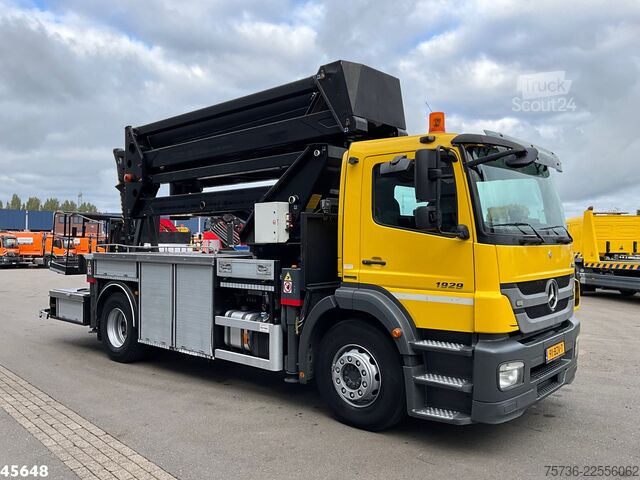 Підйомна платформа Mercedes-Benz Axor 1828 GSR 32 Meter hoogwerker met Jib