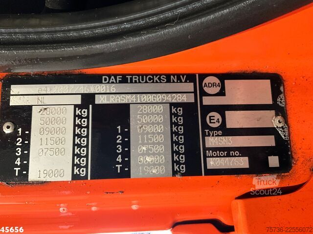 Koukkuvarsijärjestelmä DAF FAN CF 400 Euro 6 Multilift 26 Ton haakarmsysteem