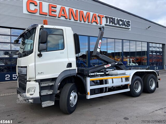 Σύστημα βραχίονα γάντζου DAF FAT CF 410 Euro 6 6x4 Hyvalift 20 Ton haakarmsy...