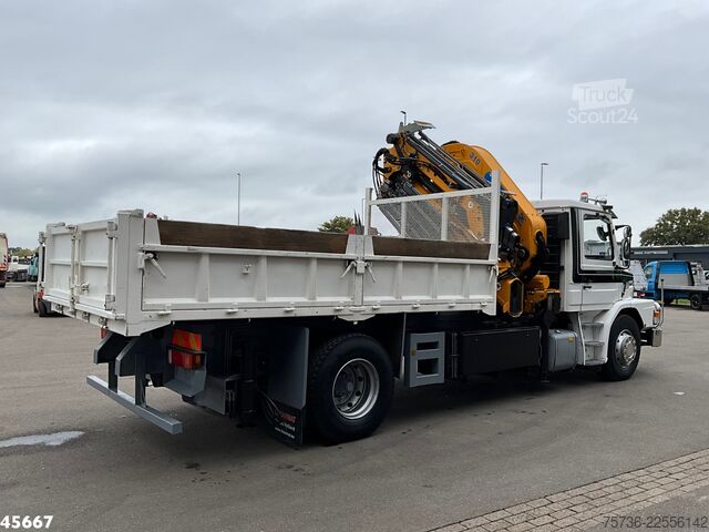 Nosturilla varustettu kippivaunu Scania T 93 4x2 Kipper met 31 Tonmeter laadkraan (bj 2...