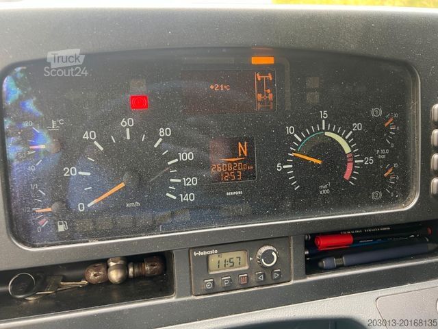 Camión cisterna de vacío MERCEDES-BENZ Actros 2543 6x2 Kanalreiniger MÜLLER 12.000 L
