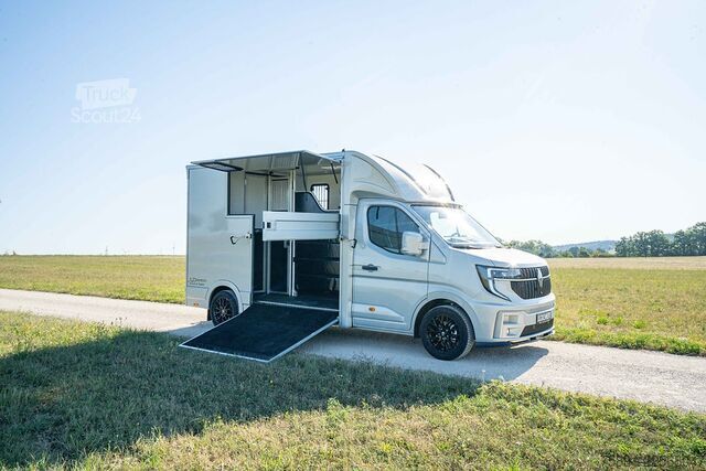 Camión de ganado Renault Master Pferdetransporter 2 Ride Automatik 170PS