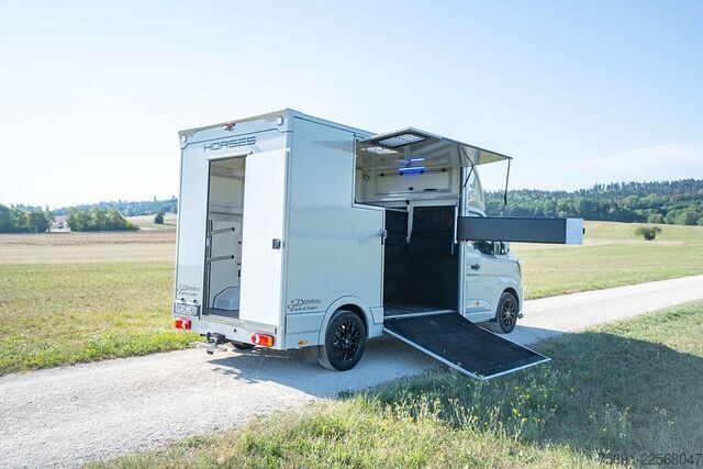 Camión de ganado Renault Master Pferdetransporter 2 Ride Automatik 170PS