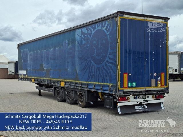 Otvorena poluprikolica sa ceradom Schmitz Cargobull Curtainsider Mega