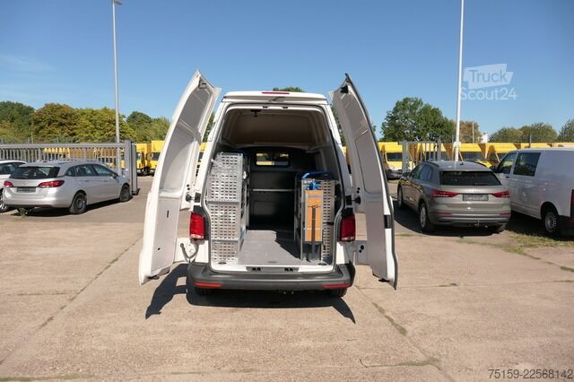 Umpikorja-auto VW T6.1 Transporter 2.0 TDI 4Motion Hochdach lang Werkstatteinbauten CoC KLIMA