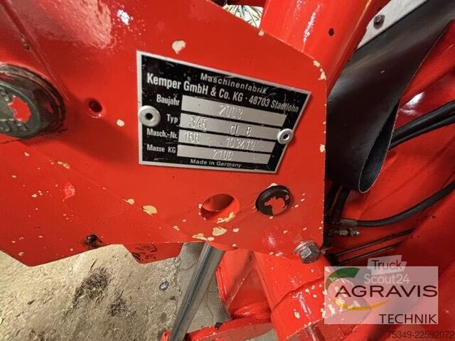 Tarım makinesi Kemper 345 CL 8