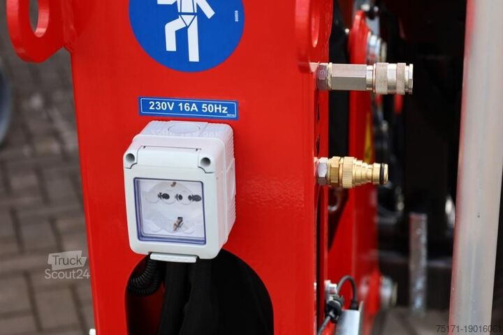 Leddelt teleskopisk arbejdsplatform Platform Basket Spider 18.90 PRO CE Declaration, Valid inspection,