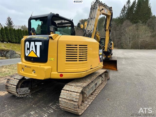 Grävmaskin med larvband Caterpillar 308
