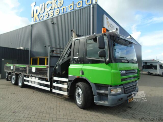 Kranwagen DAF CF 75.310 + HIAB 200 C5 + MANUAL + REMOTE + 6X2...