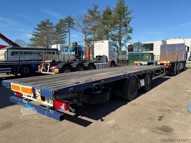 Контейнерні перевезення Volvo FH 500 6X2 PLATFORM TWISTLOCKS + ASCA TRAILER 8...