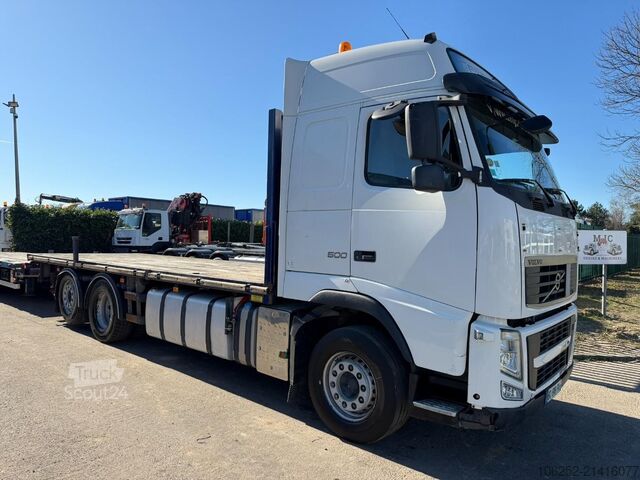 Контейнерні перевезення Volvo FH 500 6X2 PLATFORM TWISTLOCKS + ASCA TRAILER 8...