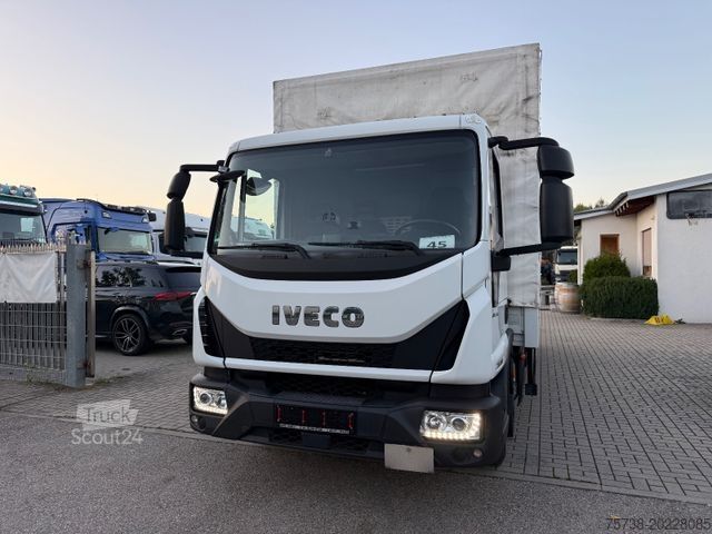 Dodávka s plachtovou bočnicou IVECO EuroCargo 75E21 Pritsche+Plane+LBW/Klima/3-Sitze
