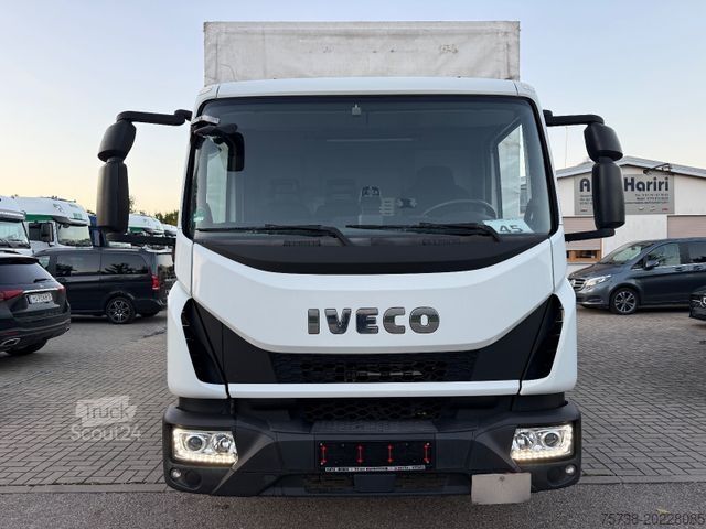 Dodávka s plachtovou bočnicou IVECO EuroCargo 75E21 Pritsche+Plane+LBW/Klima/3-Sitze