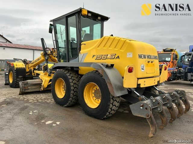 Yol greyderi NEW HOLLAND F156.6 A/6x6/Trimble EM 400/5 Z. Heckaufreiser