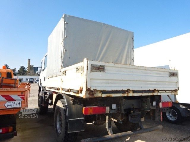 Camion plateau avec bâche SCANIA P 114 4x4 DoKa Pritsche Plane-Spriegel AHK SHZ