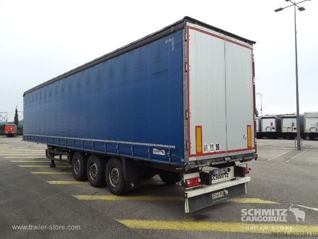 Atvērta puspiekabe ar tentu Schmitz Cargobull Semitrailer Curtainsider Standard