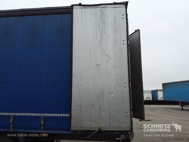 Atvērta puspiekabe ar tentu Schmitz Cargobull Semitrailer Curtainsider Standard