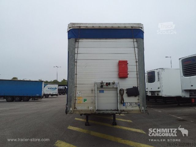 Atvērta puspiekabe ar tentu Schmitz Cargobull Semitrailer Curtainsider Standard