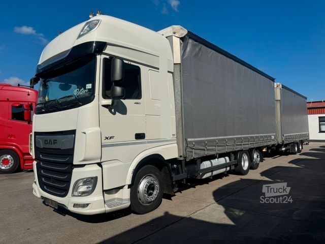 Jumbokuorma-auto DAF XF 480**2 X TANK*SUPER SPACE CAP*KOMPLETT