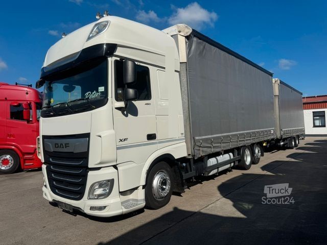 Camion jumbo DAF XF 480**2 X TANK*SUPER SPACE CAP*KOMPLETT
