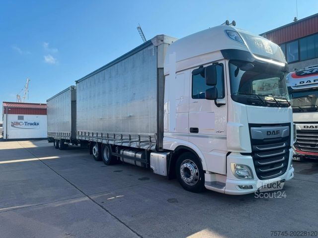 Jumbokuorma-auto DAF XF 480**2 X TANK*SUPER SPACE CAP*KOMPLETT