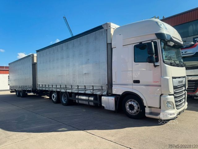Jumbokuorma-auto DAF XF 480**2 X TANK*SUPER SPACE CAP*KOMPLETT