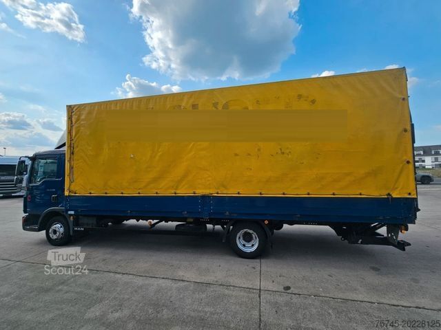 Gardinsidet varebil MAN TGL 8.180 * PR. + PL. * LBW 1T * KLIMA * TEMP *