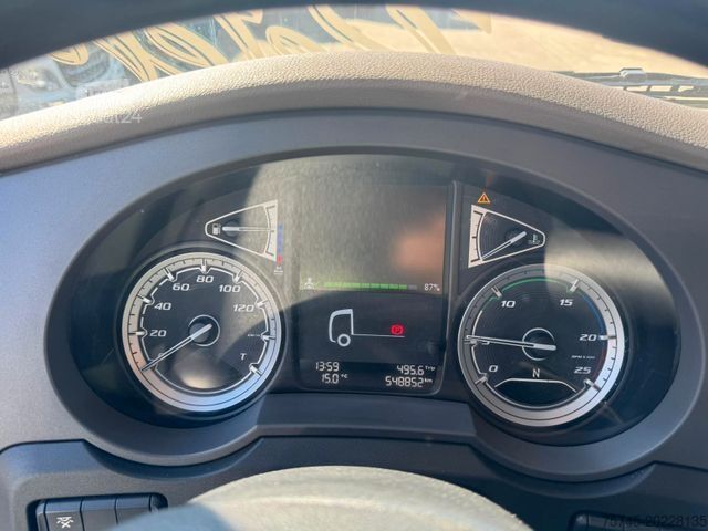 Nákladné auto s plochou korbou a plachtou DAF XF 480**2 X TANK*SUPER SPACE CAP*KOMPLETT