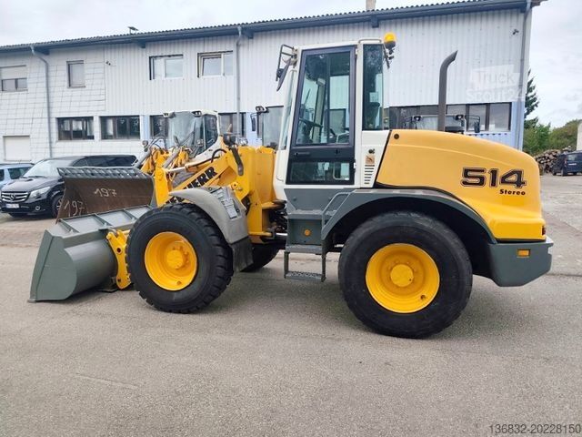 Cargadora de ruedas LIEBHERR L 514 kein 509 524 original Stunden