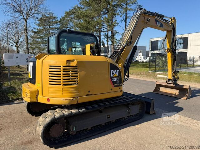 Minigraver Caterpillar 308E2 CR - 3310h - ALL HYDR LINES - QUICK HITCH...