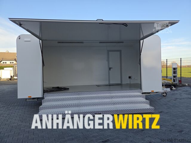 مقطورة بيع trailershop Event Messe Verkauf Infostand Retro 550